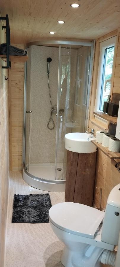 Ferienwohnung Treehouse Lea Mikulášovice Exterior foto